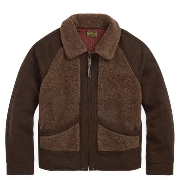 RRL 그리즐리 플리스 자켓 XL