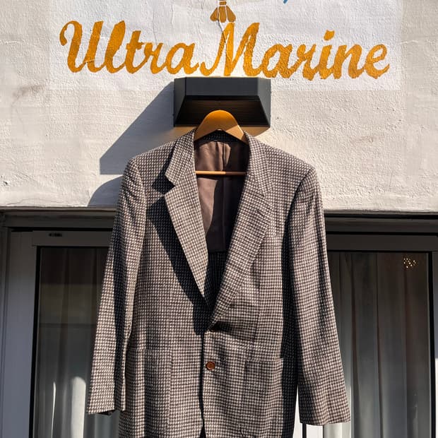 에르메네질도 제냐 포 보헤미안 실크 자켓 (이탈리아제)