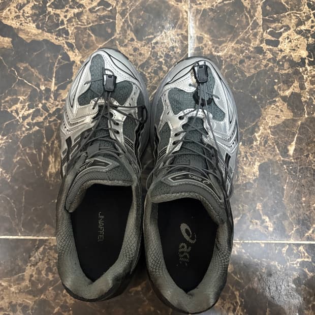 아식스 x 언어펙티드 젤카야노 14 실버문