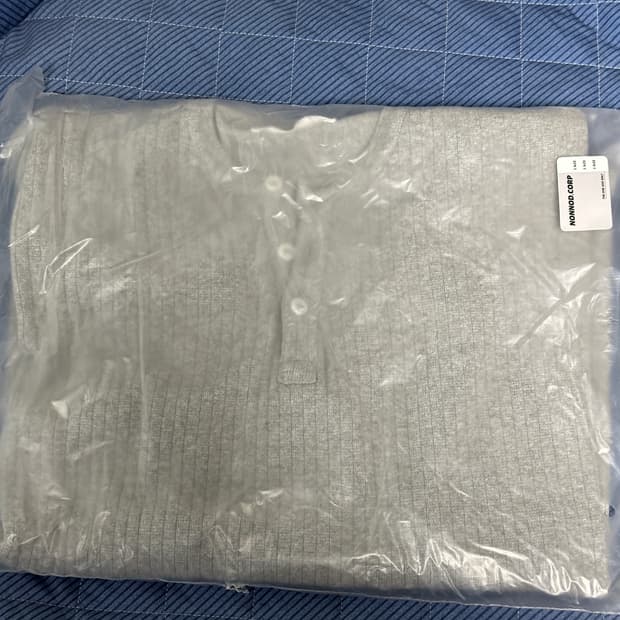 논노드 헨리넥 그레이 1사이즈