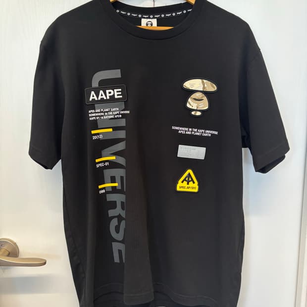 Aape patched short sleeve