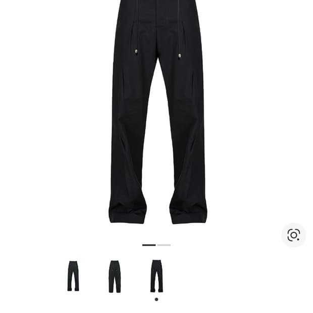 코스트 퍼 킬로 스크로우 핀턱 슬랙스