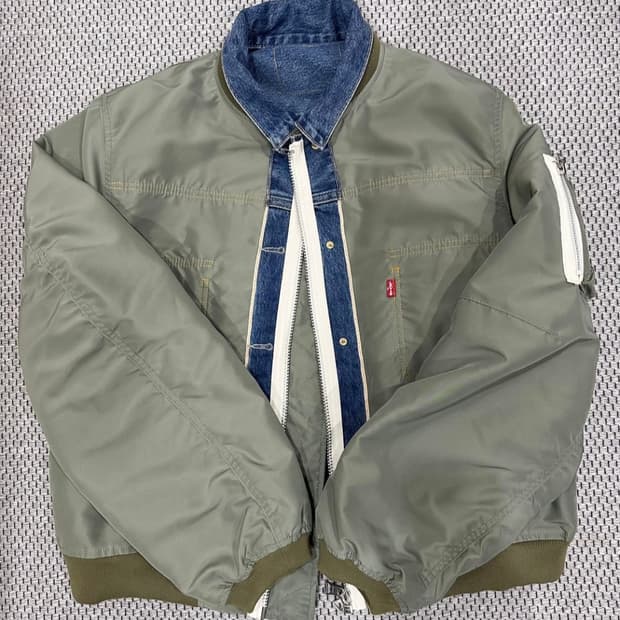 (구매)사카이 리바이스 블루종 사이즈2 