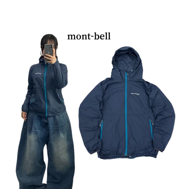 몽벨 고프코어 쉘 바람막이 자켓