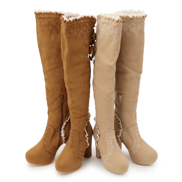 [구매] 리즈리사 레이스 롱부츠