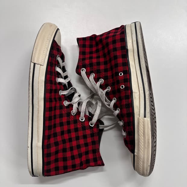 넘버나인 체크 컨버스