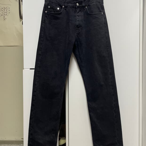 썬플라워 스트레이트 데님팬츠