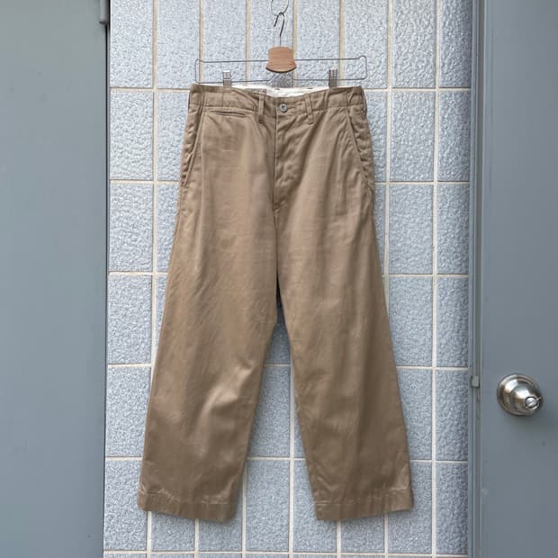 BUZZRICKSON X BEAMS BOY CHINO ( ~28 )