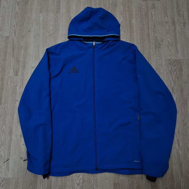 아디다스 퍼포먼스 클라이마쿨 후드 져지 트랙탑 자켓 XL(105)