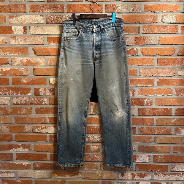 80s USA 빈티지 리바이스 501 데님 팬츠