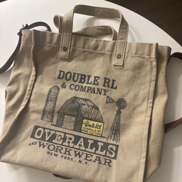 RRL 면 크로스백