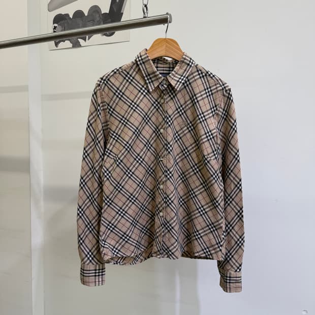 BURBERRY 노바체크 셔츠 
