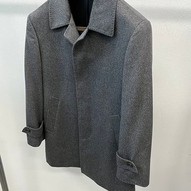 95) 갤럭시 캐시미어 100% 반코트 