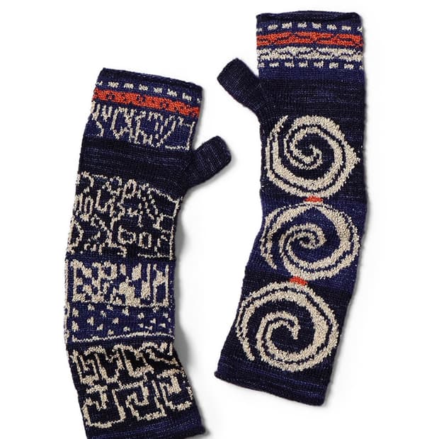 [품절제품/미개봉새상품] kapital 캐피탈 아이누 쿠바 장갑 워머