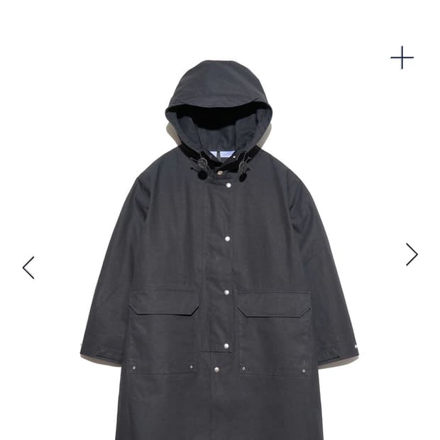 노스페이스 퍼플라벨 고어텍스 필드코트