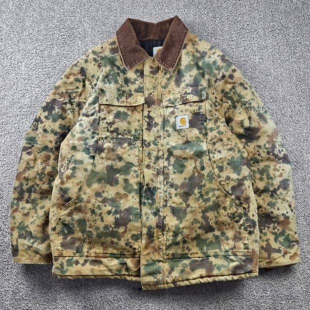 칼하트 페인트 워싱 커스텀 아크틱 초어 자켓 ( XL추정 )/ 11094