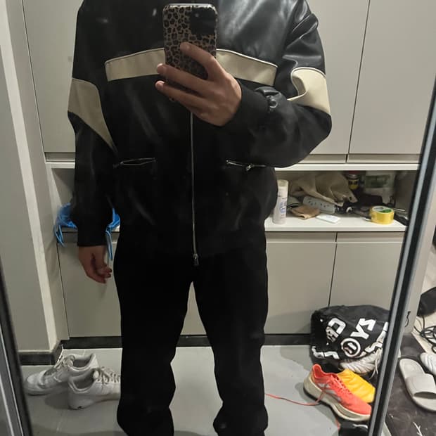 비터 레더 라이더스 자켓