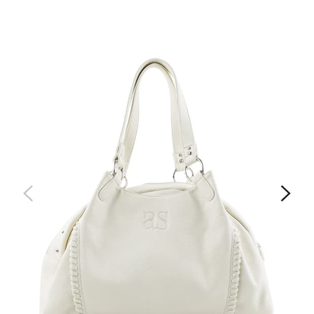 애즈온 보니타 빅백 아이보리