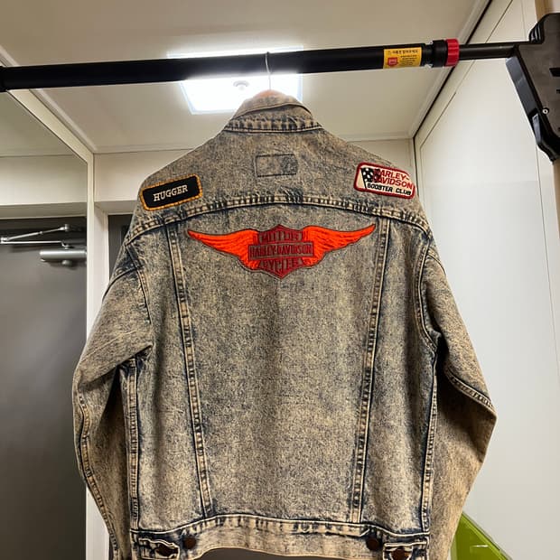 할리데이비슨 X 리바이스 청자켓