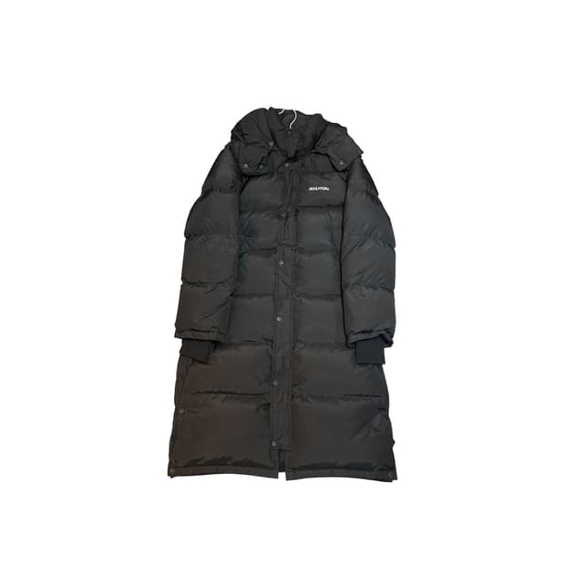 스컬프터 덕다운 롱패딩 블랙 95