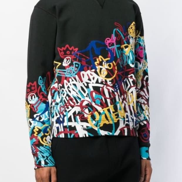 디스퀘어드2 그래피티 맨투맨 (made in italy)