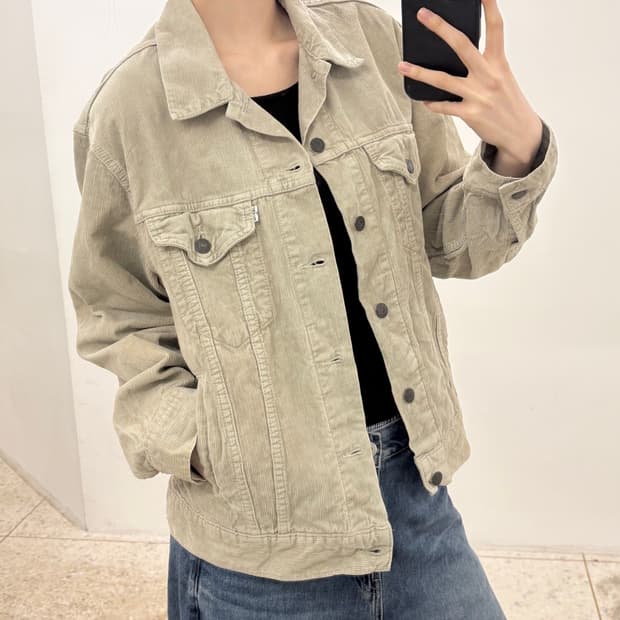 리바이스 코듀로이 자켓