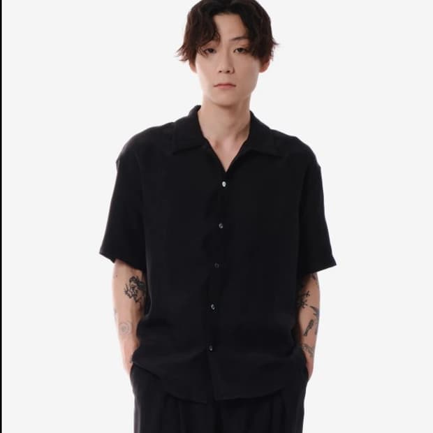 다이브인(DIVEIN) 큐프라 하프 반팔셔츠 새상품 판매