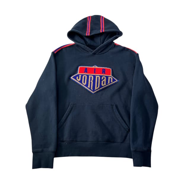 100 조던 자수 빅로고 후드티