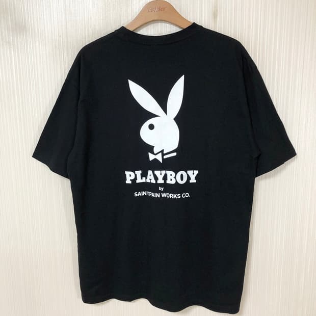 세인트페인(Saintpain)X플레이보이(Playboy) 버니 티셔츠 L