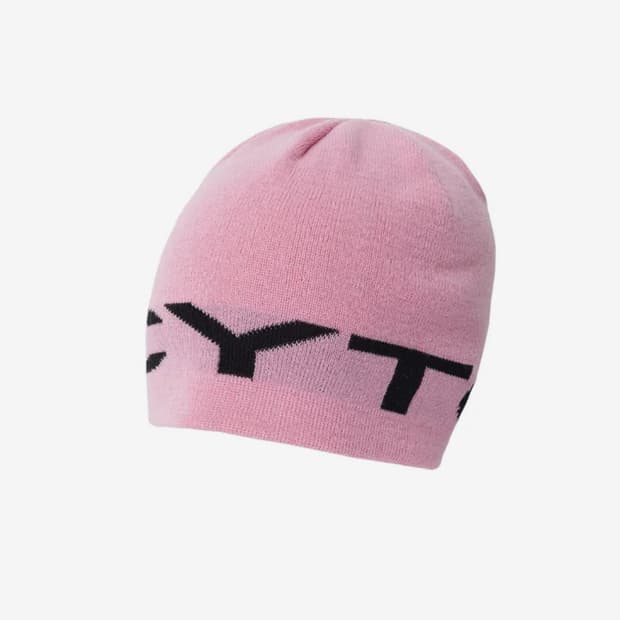레씨토 LOGO JACQUARD BEANIE PINK