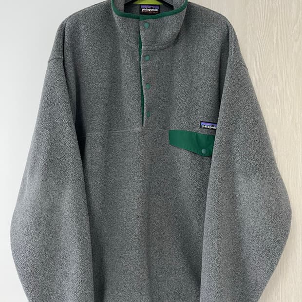 [L] 파타고니아 신칠라 니켈 그린 빈티지