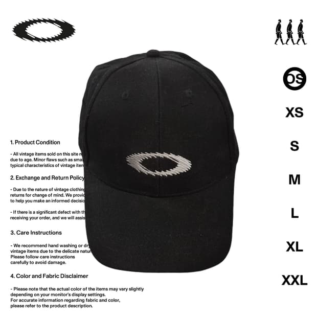 오클리 소프트웨어 00'S 스태틱 로고 볼캡