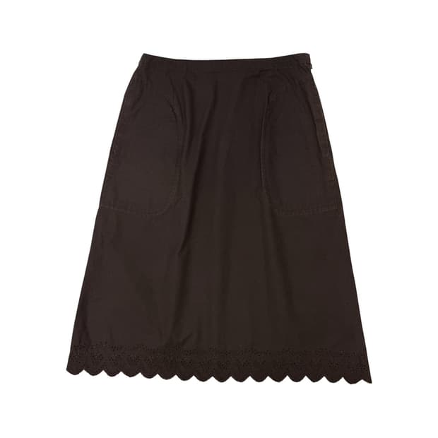90s Margaret Howell lace skirt