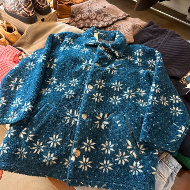 엘엘빈 플리스 노르딕 에스닉 자켓 M L 추천 MADE IN USA