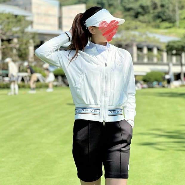 사우스케이프 SOUTHCAPE 여성 골프 집업 점퍼
