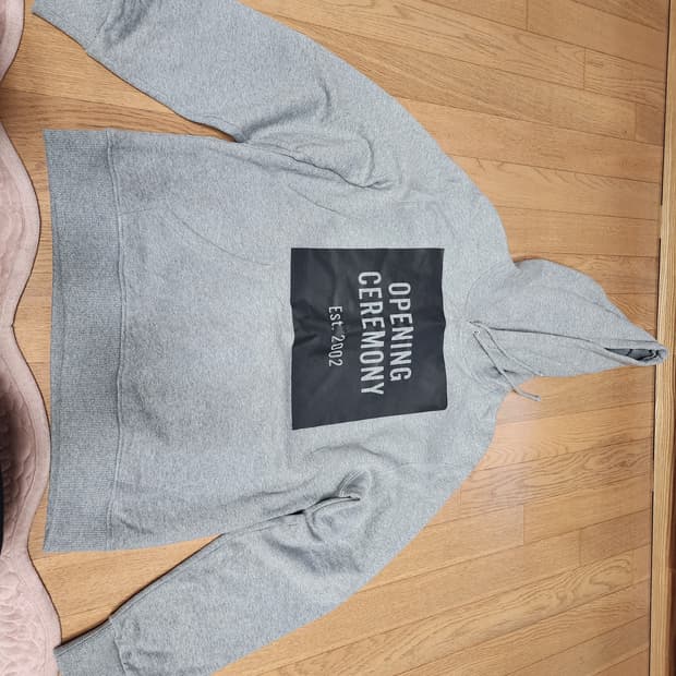 오프닝세레모니 후드티 회색