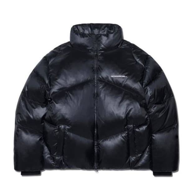 노메뉴얼 숏패딩