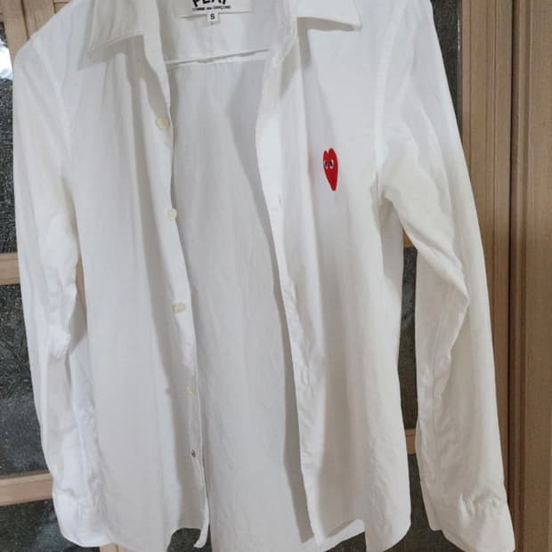 꼼데가르송 흰 셔츠 s