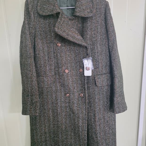 PAUL & JOE 헤링본 코트 105 새상품