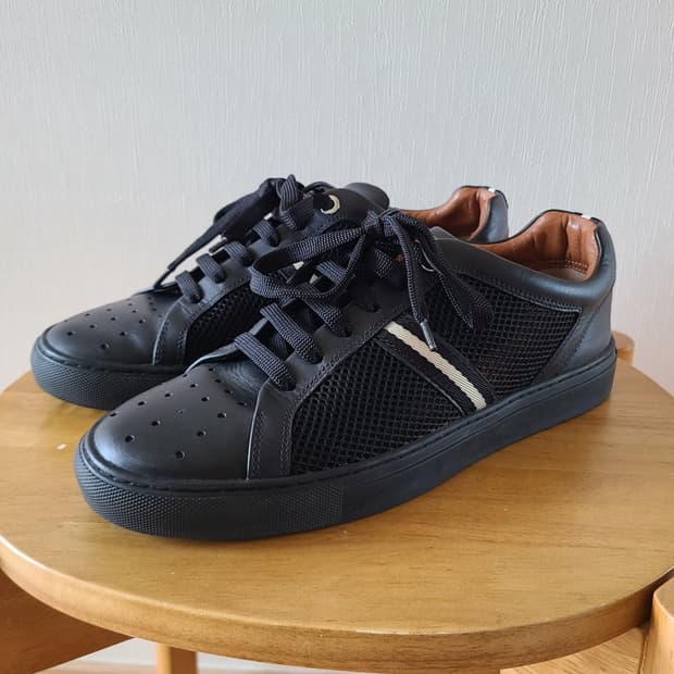 ☆여름용 ​[정품] 발리(BALLY) 가죽 메쉬 스니커즈