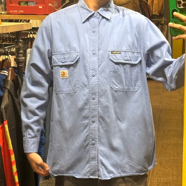 [HI] 칼하트 셔츠 스카이블루