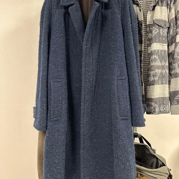 드레익스 카센티노 네이비 발마칸 코트