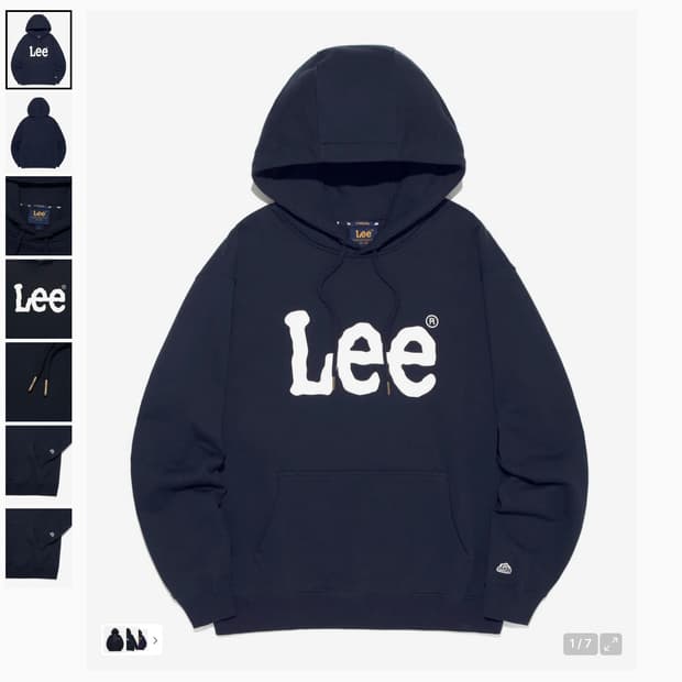 Lee 빅 트위치 로고 후드