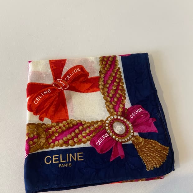셀린느 스카프 손수건 