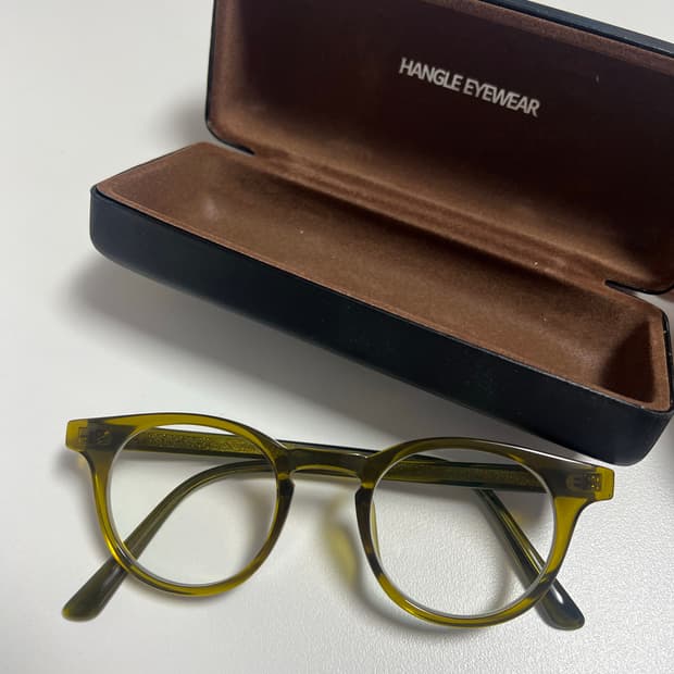 한글안경 서울컬렉션 연희 카키(블루라이트 차단렌즈 포함)