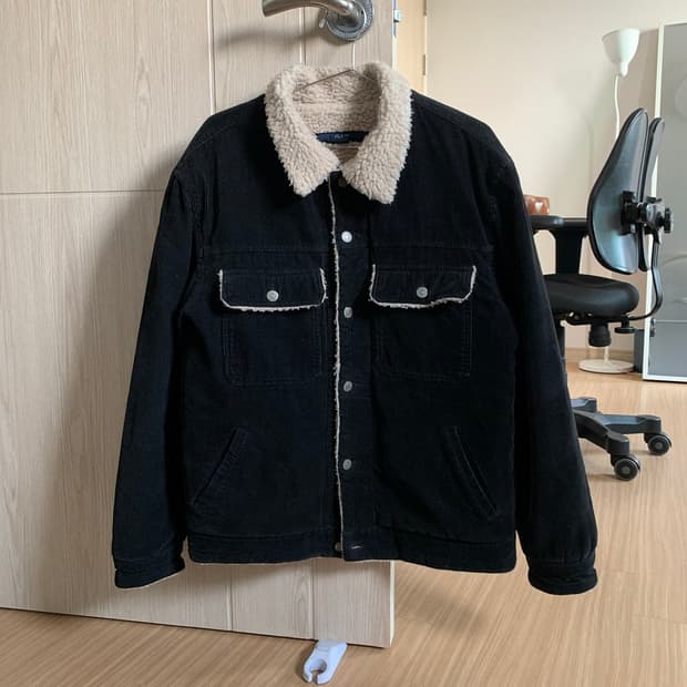 갭 코듀로이 양털자켓
