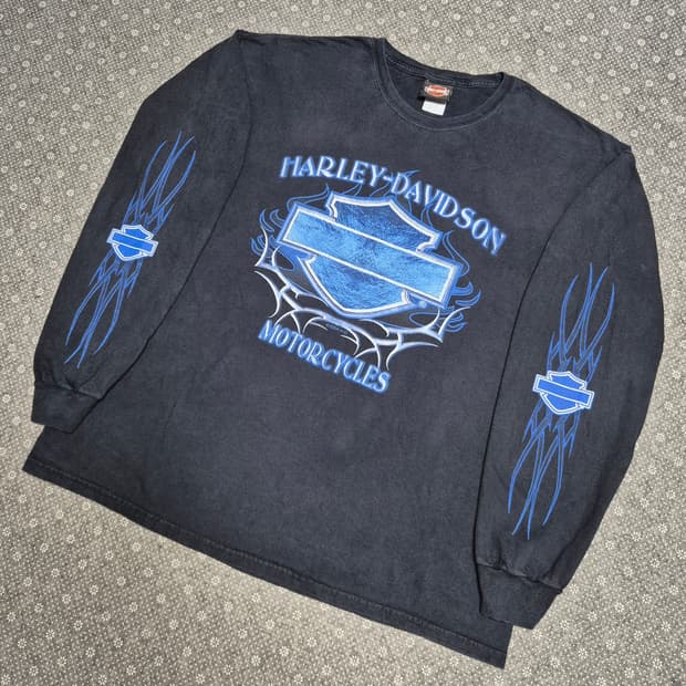 [XL] 00s 할리데이비슨 슬리브  -342