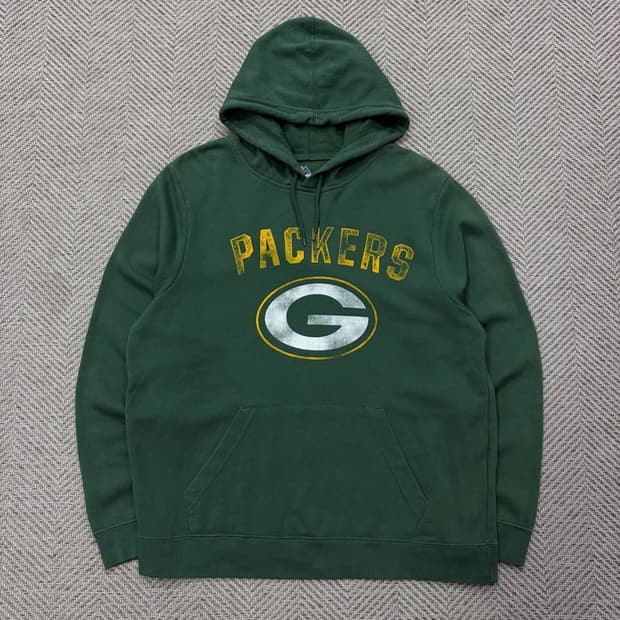 마제스틱 그린베이 패커스 후드티 v2634