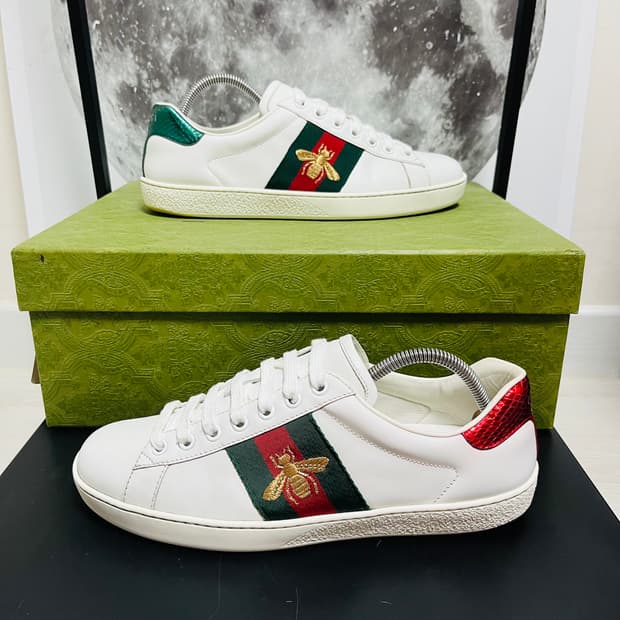  정품 5) 구찌 에이스 자수 꿀벌 스니커즈 250~255