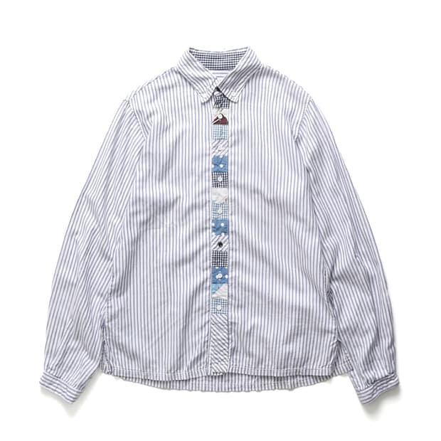 캐피탈 KAPITAL Stripe Shirt